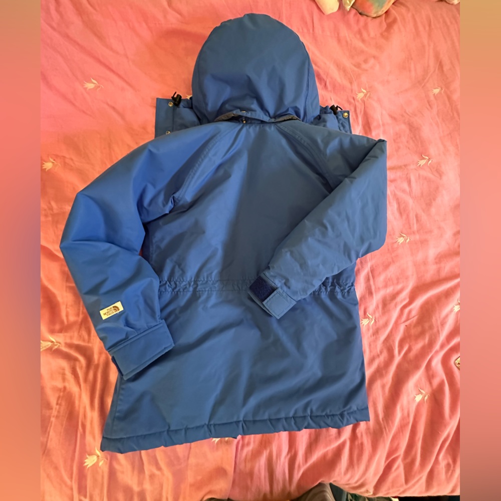 EUC North Face gortex insulated parka. Blue. Size small. - Picture 14 of 15